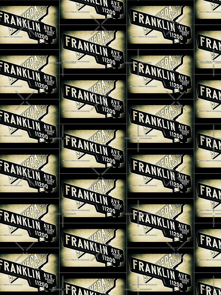 Franklin Avenue, Culver City, California by Mistah Wilson by The Street Sign Store