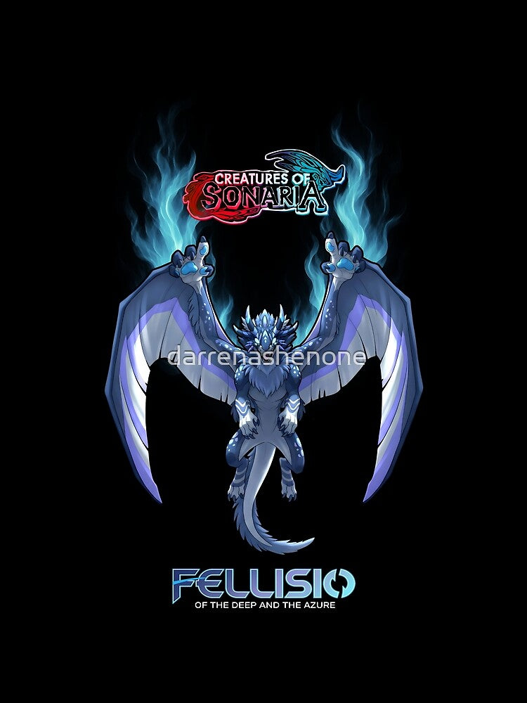 Fellisio / Creatures Of Sonaria / Fanart by DarrenAshenOne