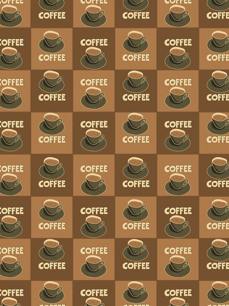 Coffee Cup Pattern by mrtraz