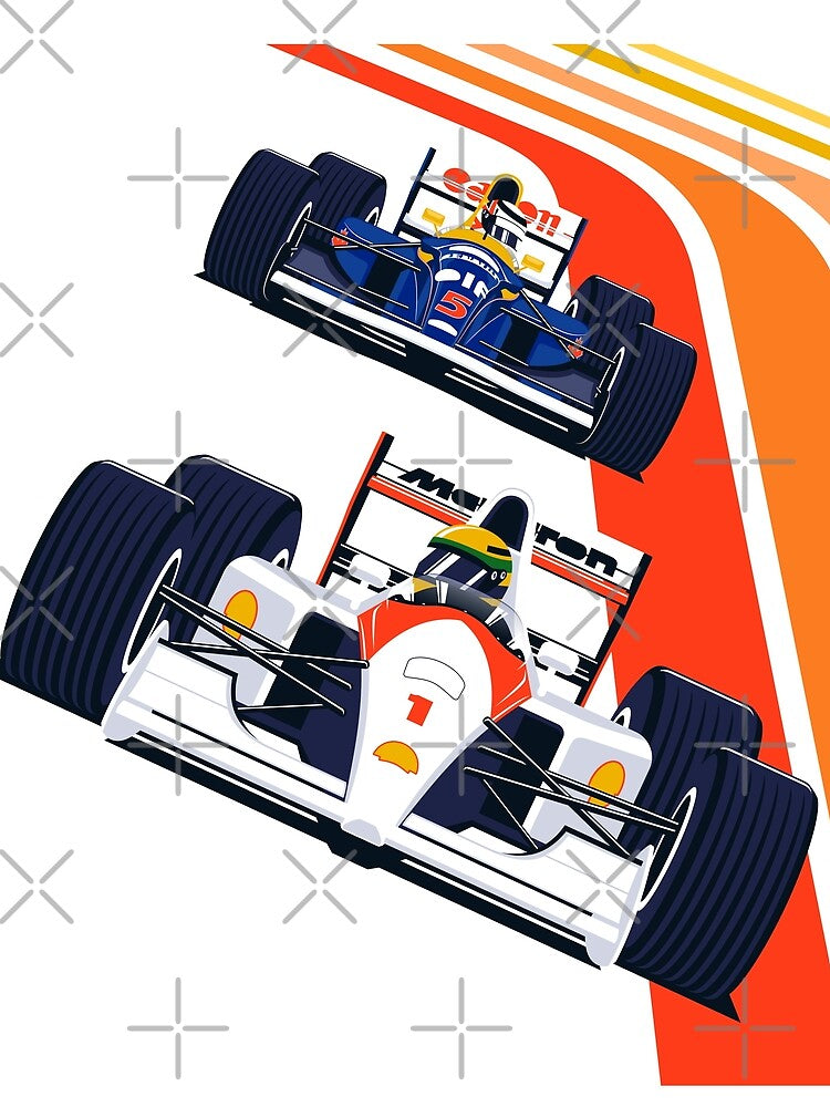 Vintage Formula Racing Cars by Mariel  Toigo