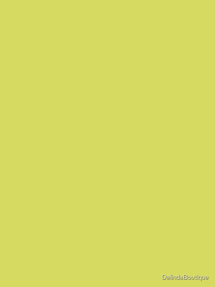 RETRO solid lime green by Delinda Graphic Studio