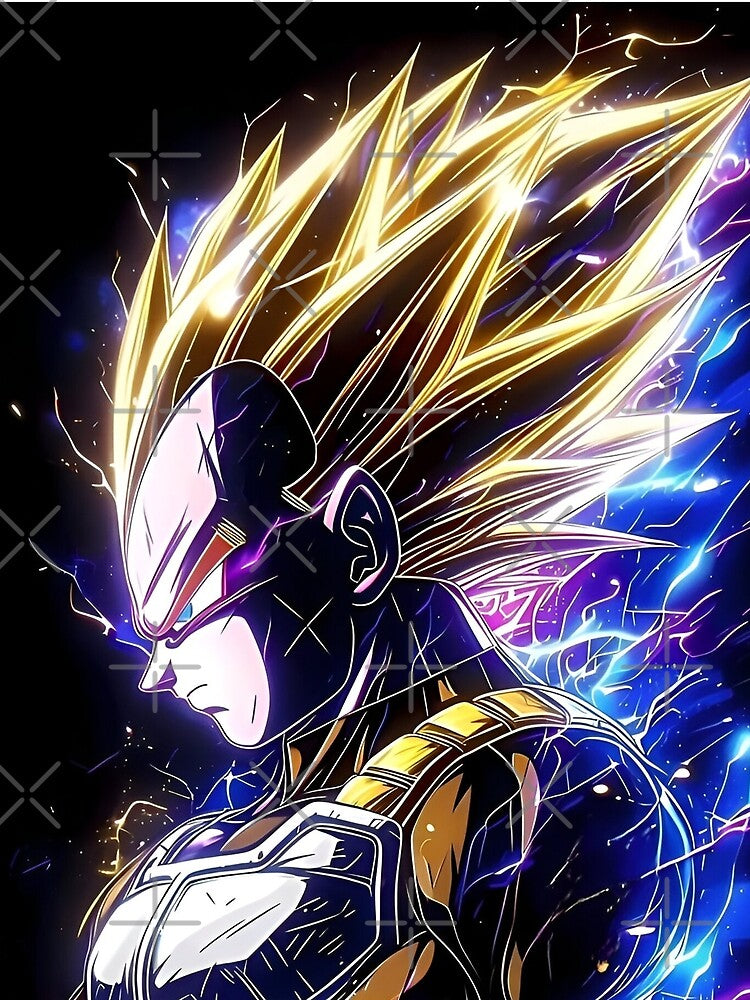 Electric Royal Warrior – Cosmic Lightning Transformation by Dyan4