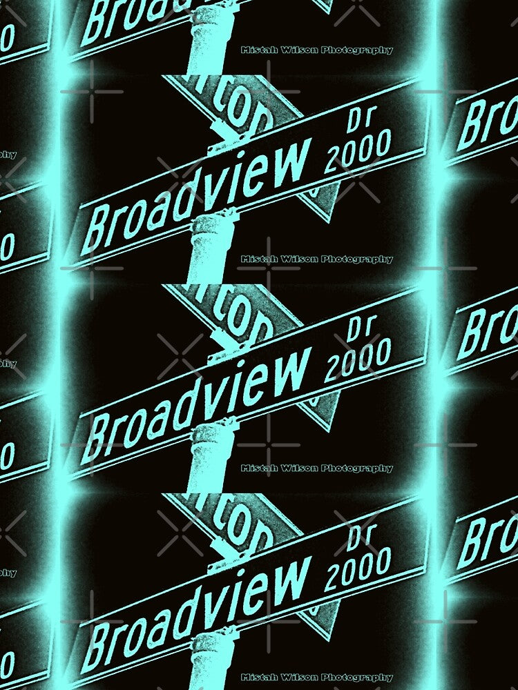 Broadview Drive, Glendale, CA by Mistah Wilson by The Street Sign Store