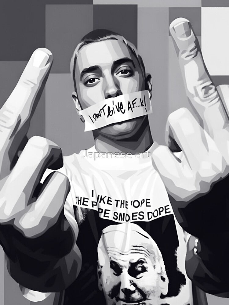 Eminem by Japanese art