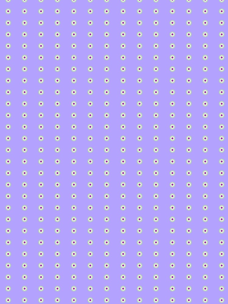 Mediterranean Dots Simplified VioletSeafoam by PCaleDesigns