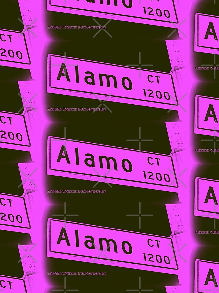 Alamo Court, Long Beach, CA by Mistah Wilson by The Street Sign Store