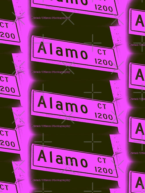 Alamo Court, Long Beach, CA by Mistah Wilson by The Street Sign Store