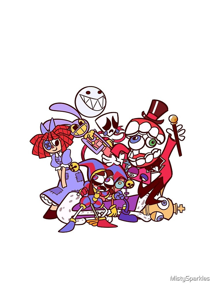 Digital Circus Friends by MistySparkles