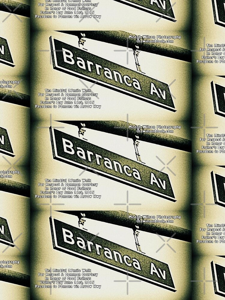 Barranca Avenue, Glendora, CA by Mistah Wilson by The Street Sign Store