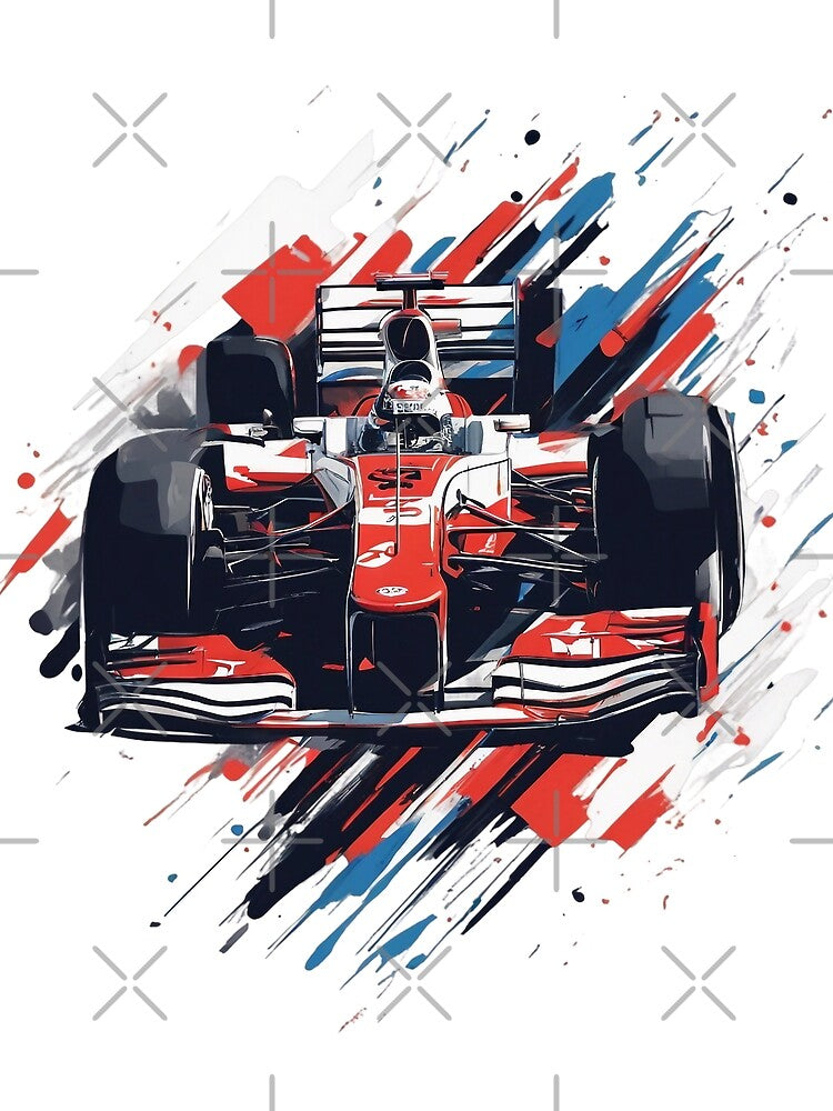 Retro Classic Paint Vintage Formula 1, F1 painting by LuizSilva1983