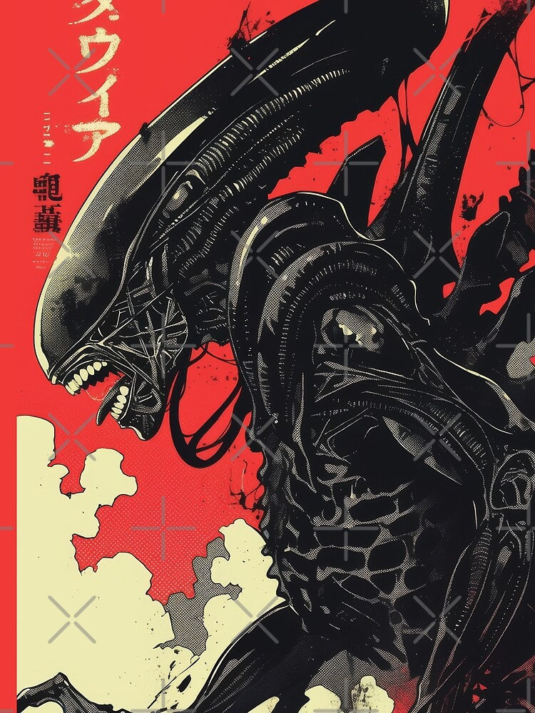 Alien Movie Vintage Poster by AnimeArsenalPrints