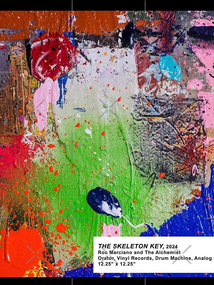Roc Marciano - The Skeleton Key album 2024 by the okayest  designs