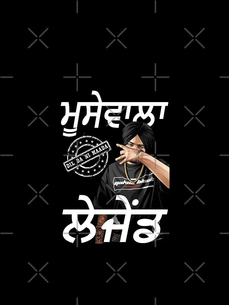 sidhu moose wala sticker by Desi  Merch