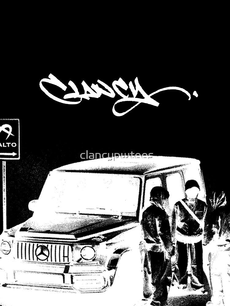Luxury Streetwear G Wagon T-Shirt – Urban Graffiti Car Graphic Tee, Black & White Aesthetic Hype Shirt by clancypwtees