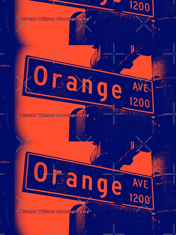 Orange Avenue, Long Beach, CA by Mistah Wilson by The Street Sign Store
