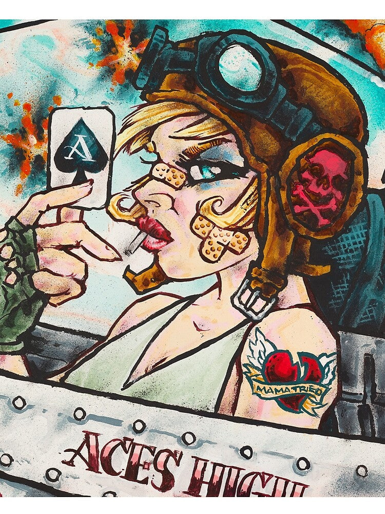 Aces High by The Art of Noble Hardesty