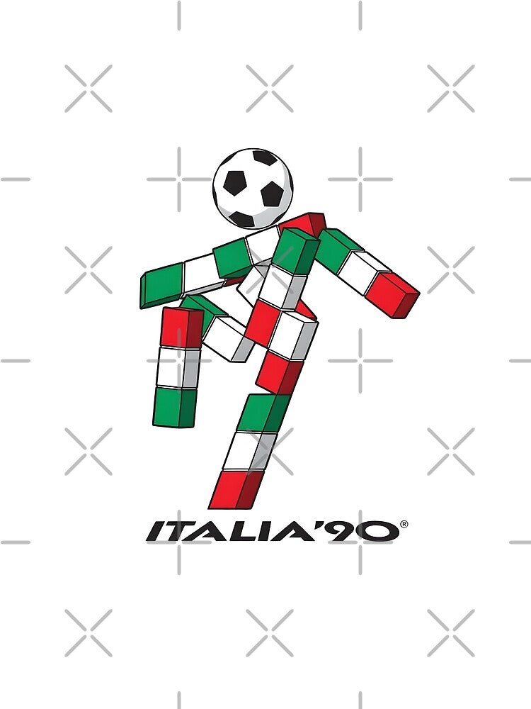 Ciao Italia '90 Football Mascot by TshirtsOnline-