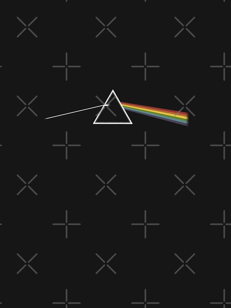 The Dark Side of the Moon - Iconic Black Design by Art-for-World