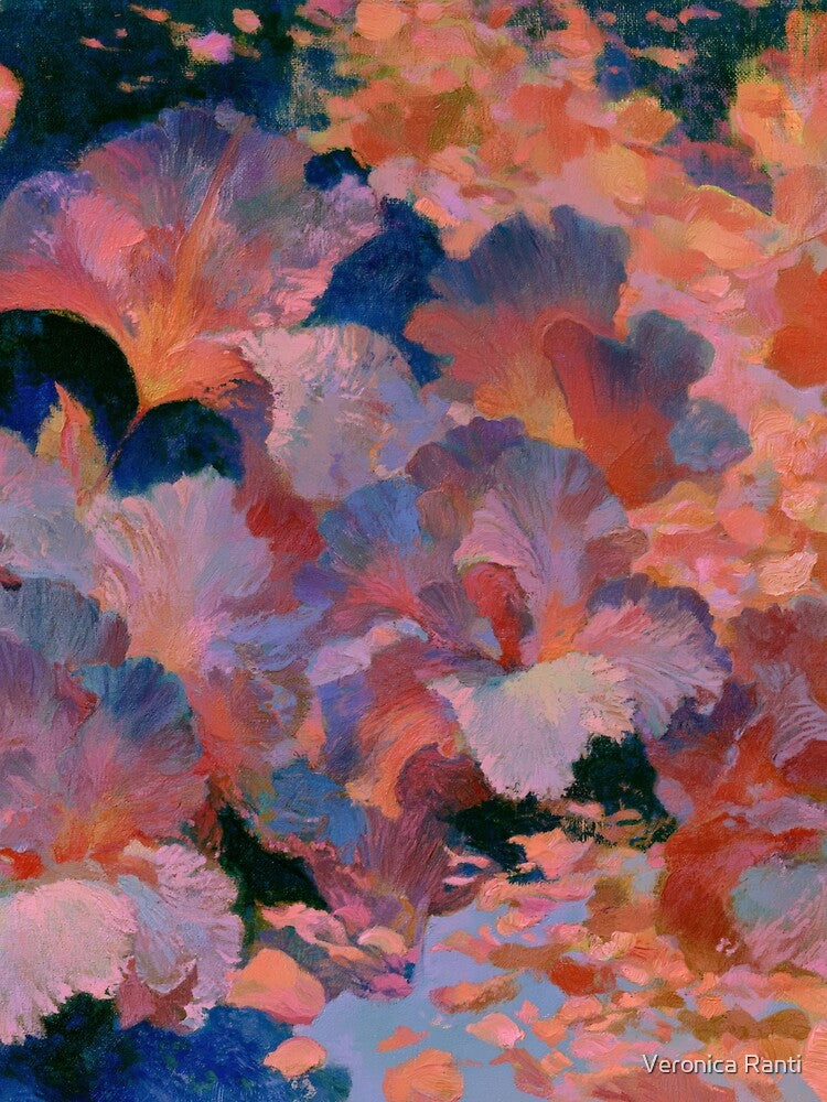 Rose and Brass Confetti by Veronica Ranti
