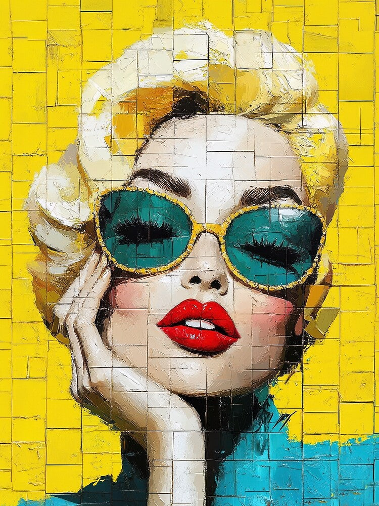 Mosaic Woman #6 by Andy Gambino Art