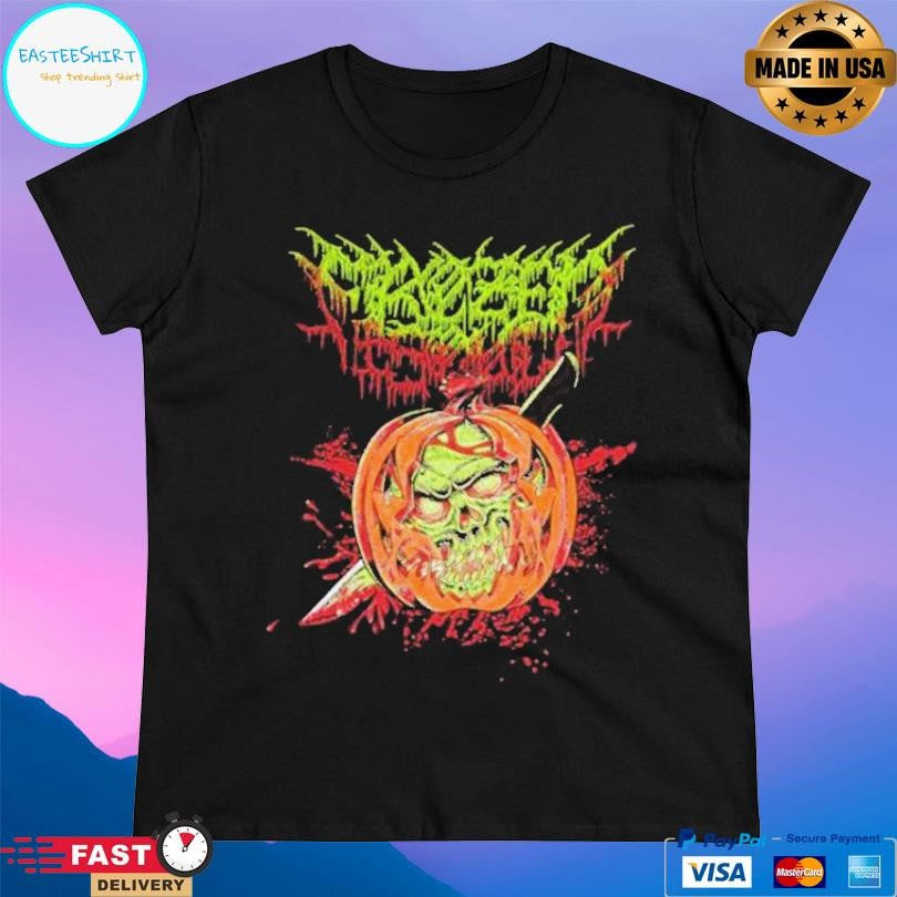 Frozen Soul Pumpkin Skull Shirt