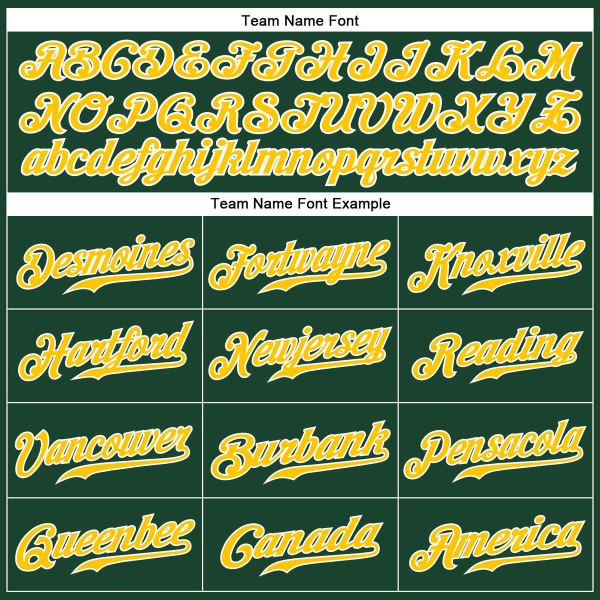 Custom Green White Pinstripe Gold-White Authentic Baseball Jersey