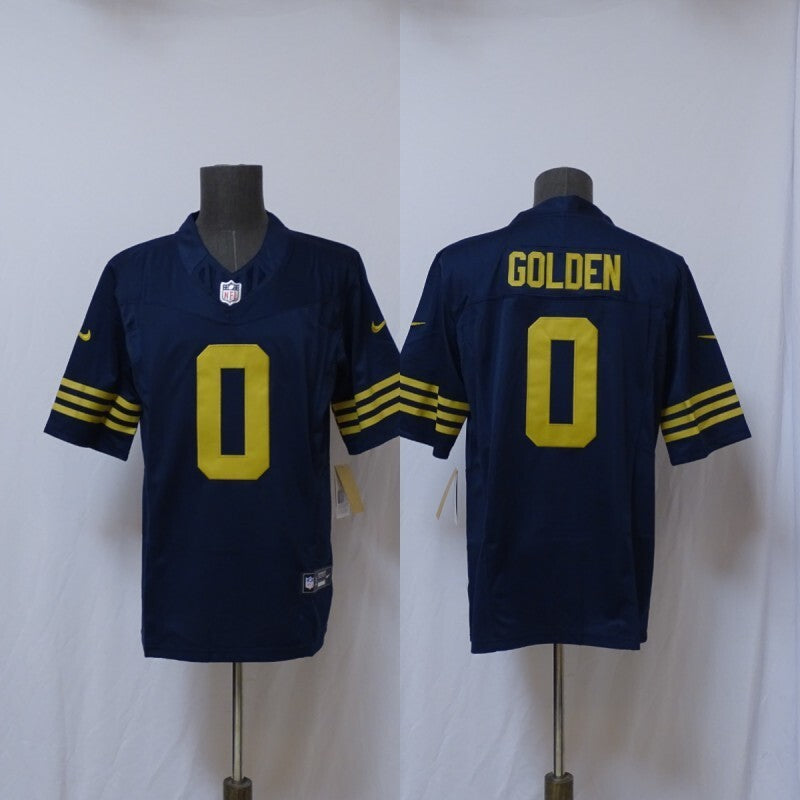 green bay packers #0 matthew golden Packers 3 Edition Style 1