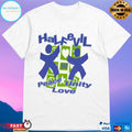 Half Evil Peace Love Unity Shirt