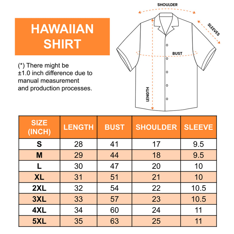 Dog Dad Hawaiian - Personalized Custom Hawaiian Shirt