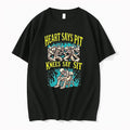 Heart Says Pit Knees Say Shit 0 Tshirts Sweater