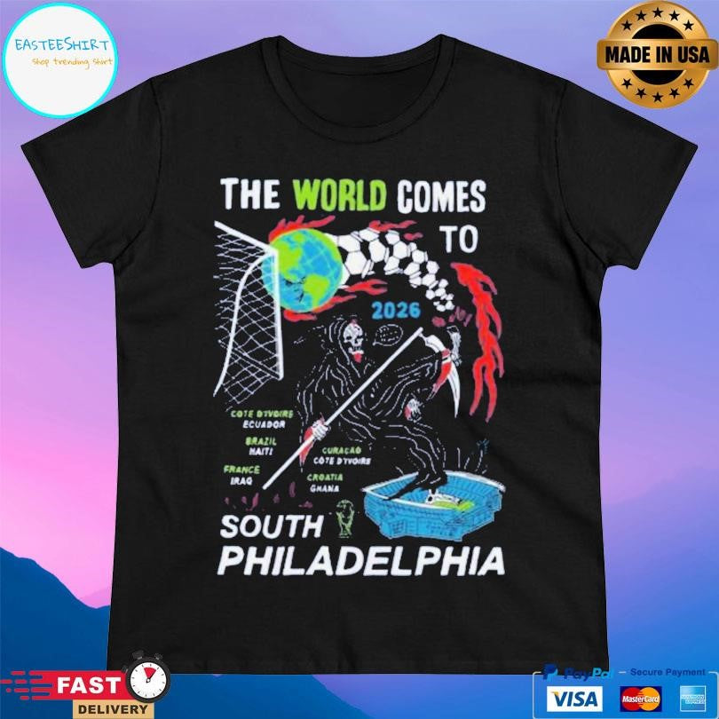 Heavyslime The World Comes To Philadelphia Shirt