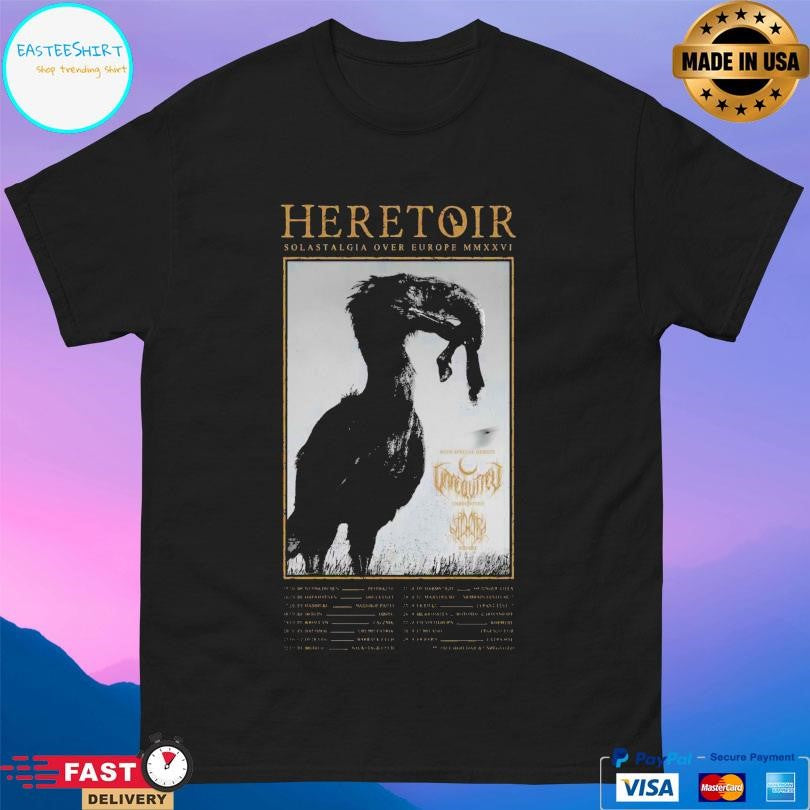 Heretoir European Tour 2026 Shirt