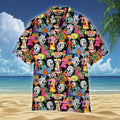 Horror Art Masterpiece in Adventure Aloha Shirt