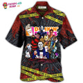 Horror Movie Characters Funny Hawaiian Shirt - Trendy Aloha