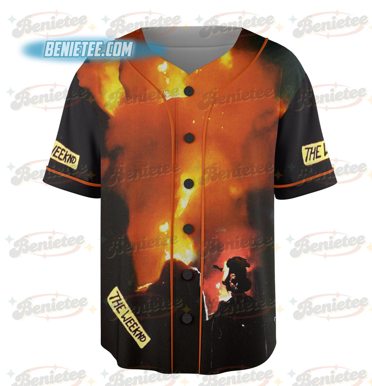 Vintage Washed TheWeeknd HurryUpTomorrow 2025 Oversize Tour Jersey, HipHop Streetwear Album Concert Unisex Top
