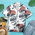 Jee Car Trendy Hawaiian Shirt, Jee On The Beach Black And White Style Trendy Hawaiian Shirt