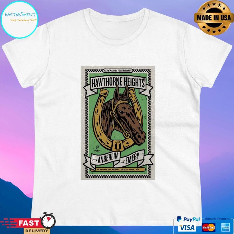 June 11 2026 Hawthorne Heights Charles Town Shirt