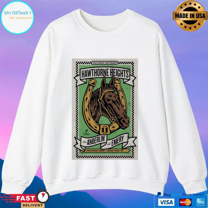 June 11 2026 Hawthorne Heights Charles Town Shirt