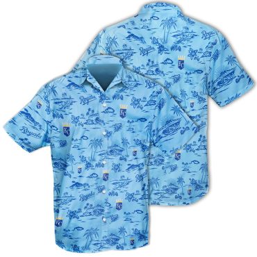 Kansas City Royals Tropical Sky Hawaiian Shirt
