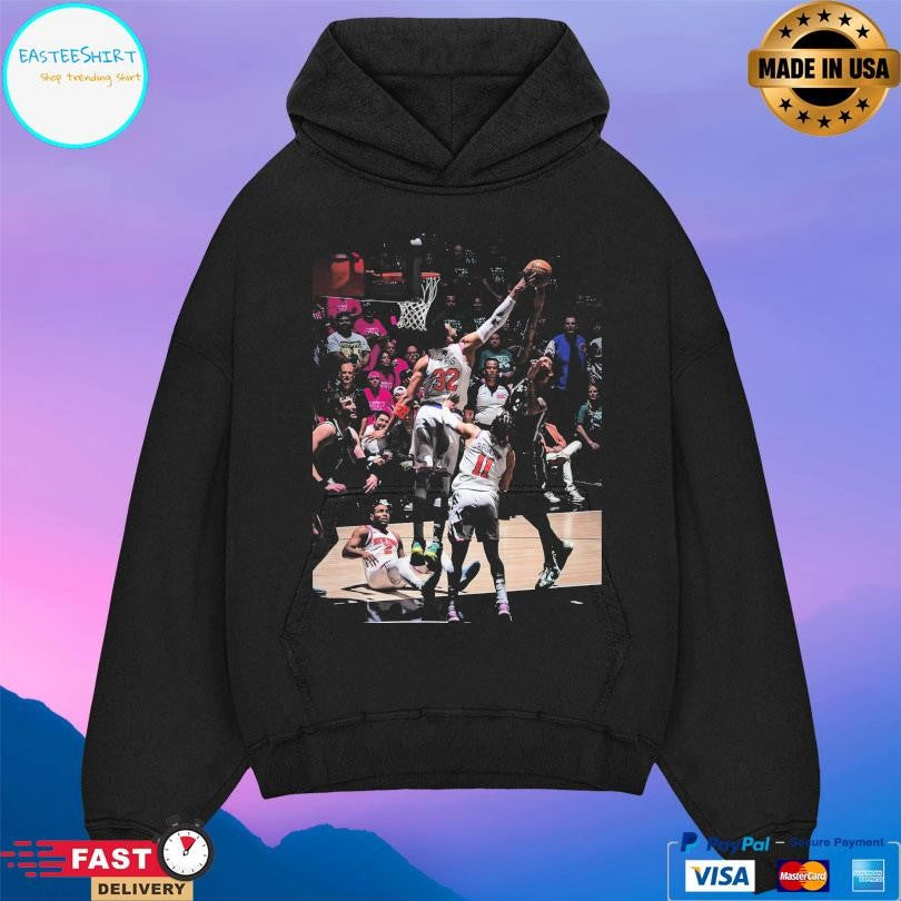 Karl-anthony Towns Blocks Julian Champagnie Shirt