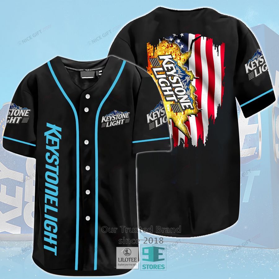 Keystone Light Baseball Jersey
