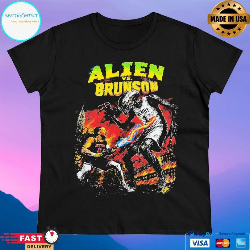 Kiy Kiy Studios Alien Vs New York Shirt