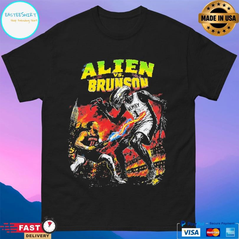 Kiy Kiy Studios Alien Vs New York Shirt