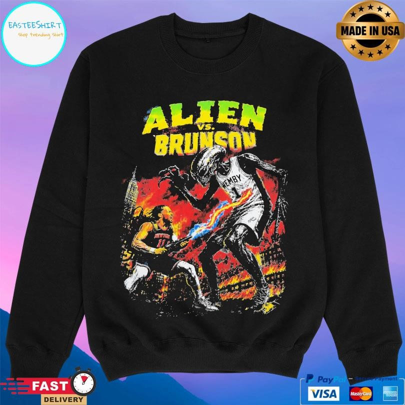 Kiy Kiy Studios Alien Vs New York Shirt