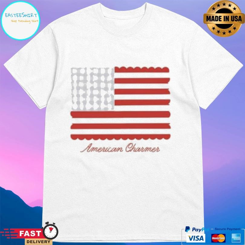Kristin Jones American Charmer Cropped Boxy Shirt