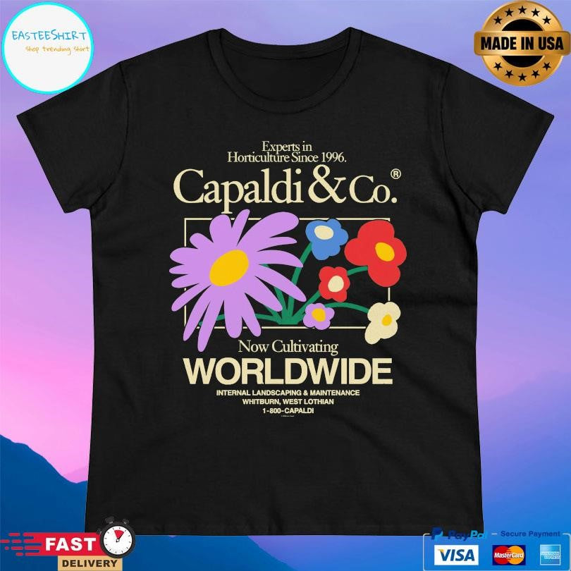 Lewis Capaldi Capaldi And Co Flower Pot Shirt