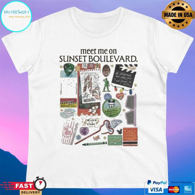 Lost Bros Trading Meet Me On Sunset Blvd Shirt
