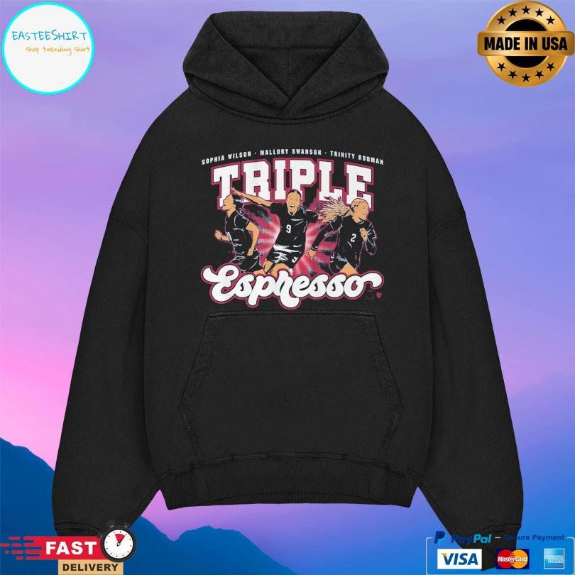 Mallory Swanson Trinity Rodman And Sophia Wilson Triple Espresso 2026 27 T-Shirts
