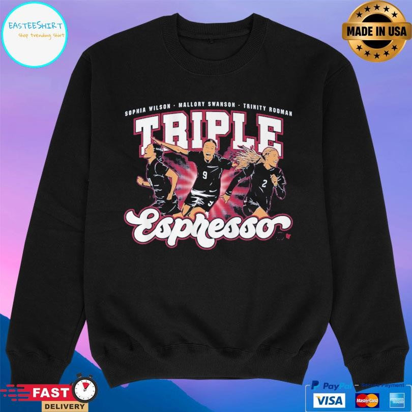 Mallory Swanson Trinity Rodman And Sophia Wilson Triple Espresso 2026 27 T-Shirts
