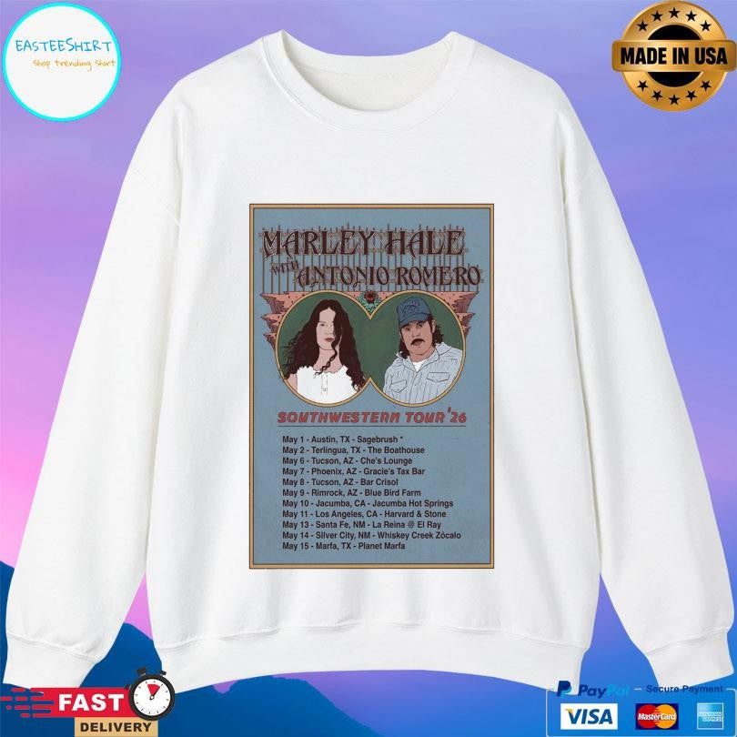 Marley Hale With Antonio Romero Southwestern Tour 2026 Shirt